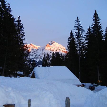 Restaurant Hotel Schermtanne Adelboden Exterior foto