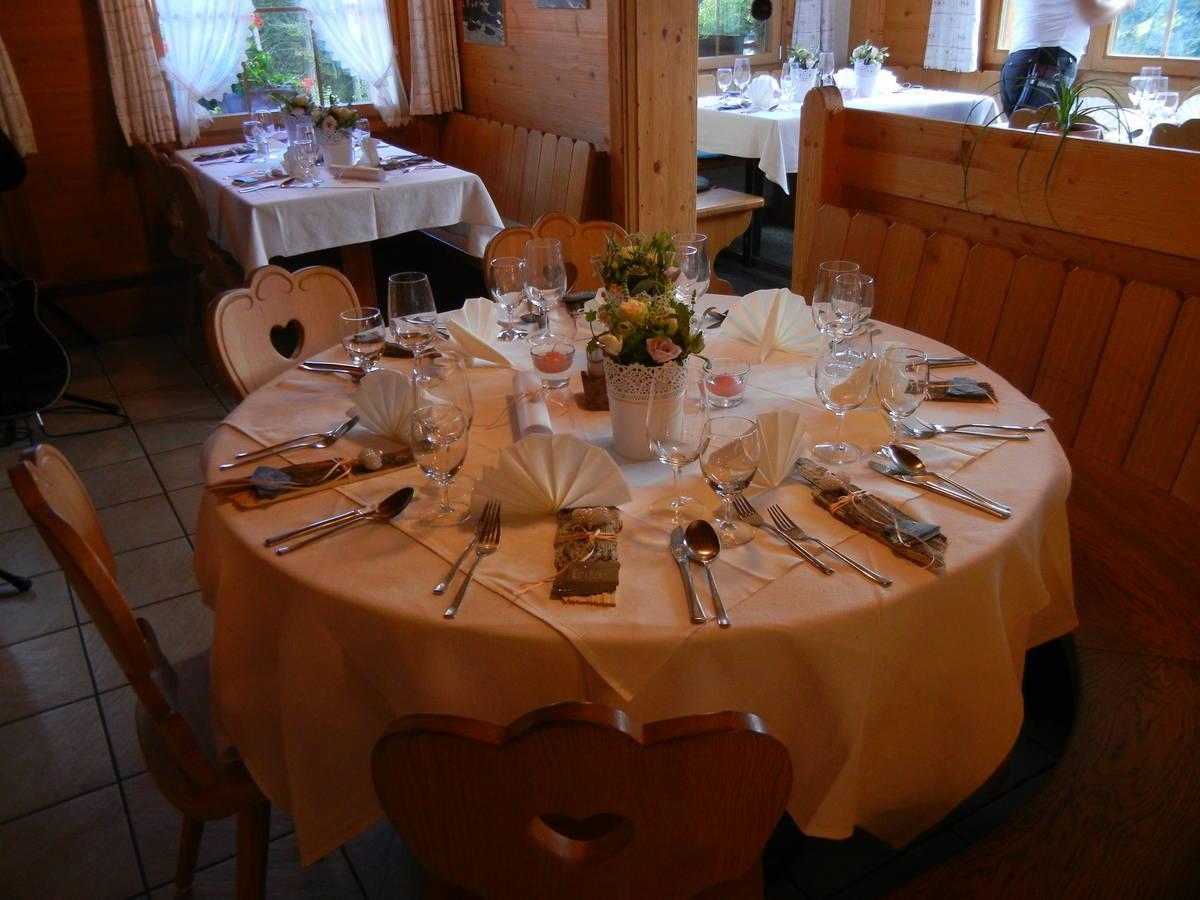 Restaurant Hotel Schermtanne Adelboden Exterior foto